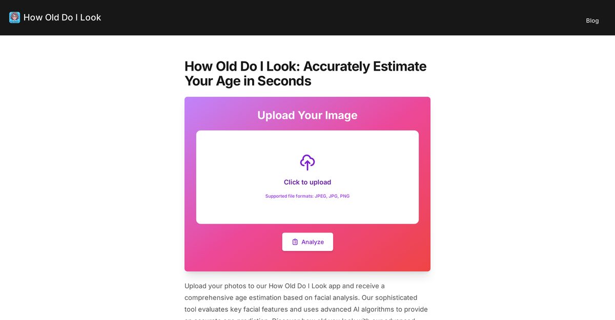 ai how old do i look