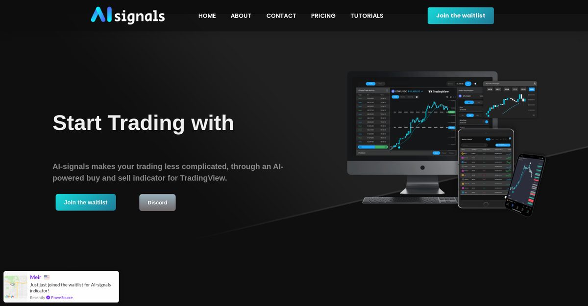 ai trading signals