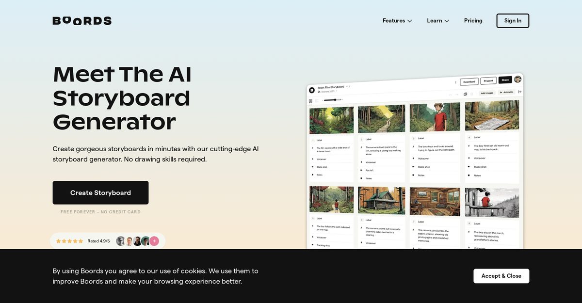 boords storyboard