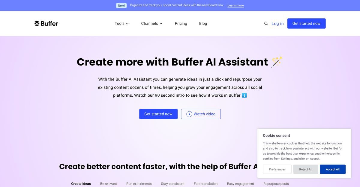 buffer's ai assistant