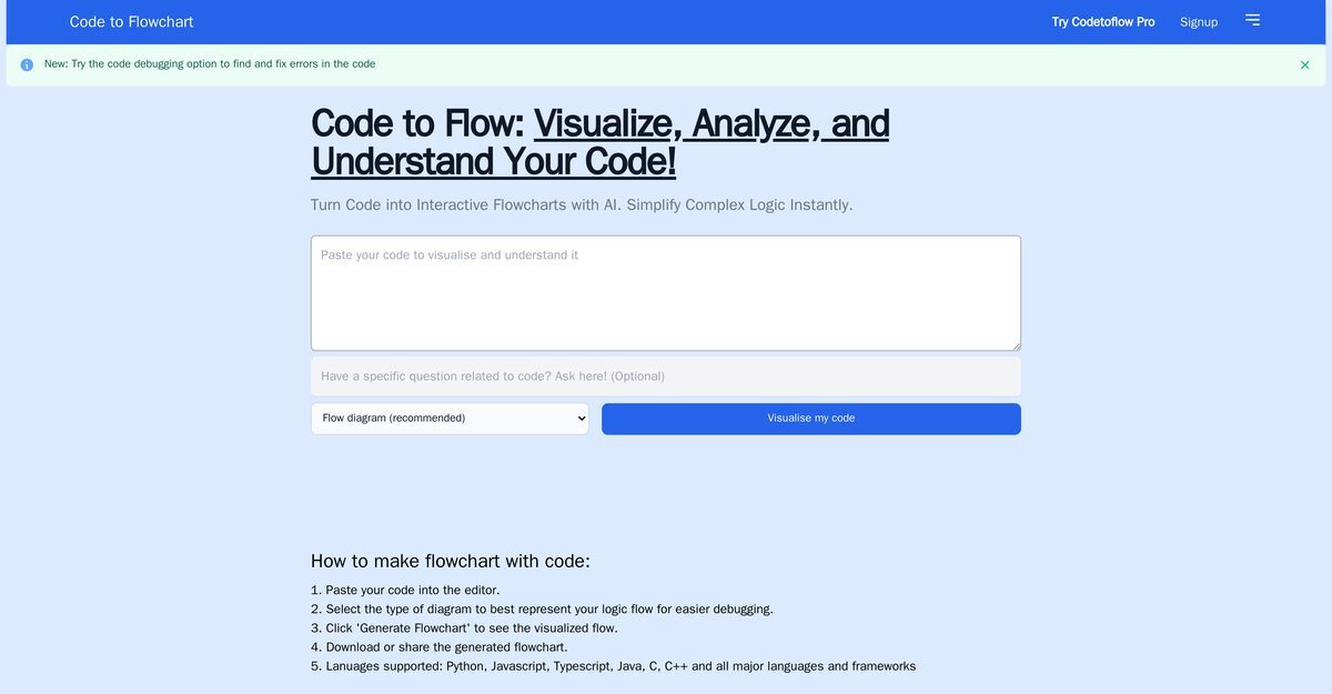 code to flow