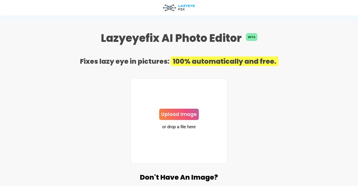 fix eyes in photo online free