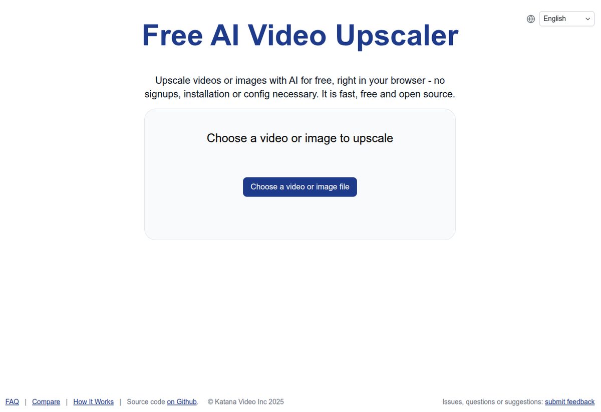 free ai upscaler video