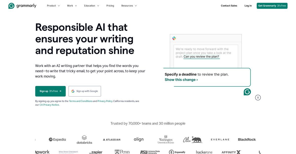 grammarly free ai checker