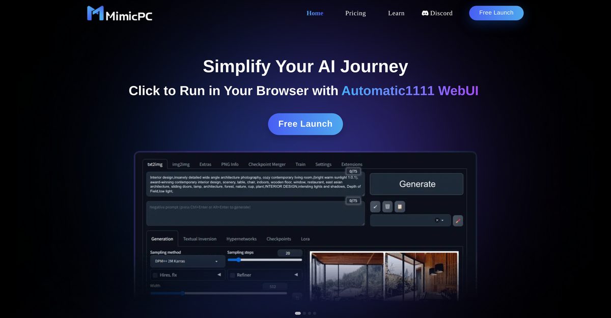 mimicpc ai