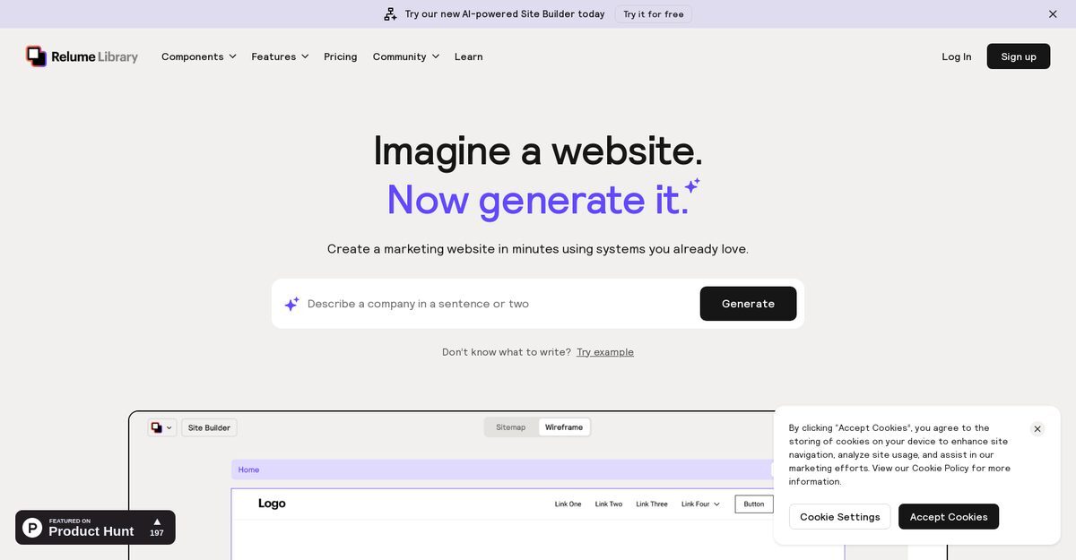 relume ai site builder