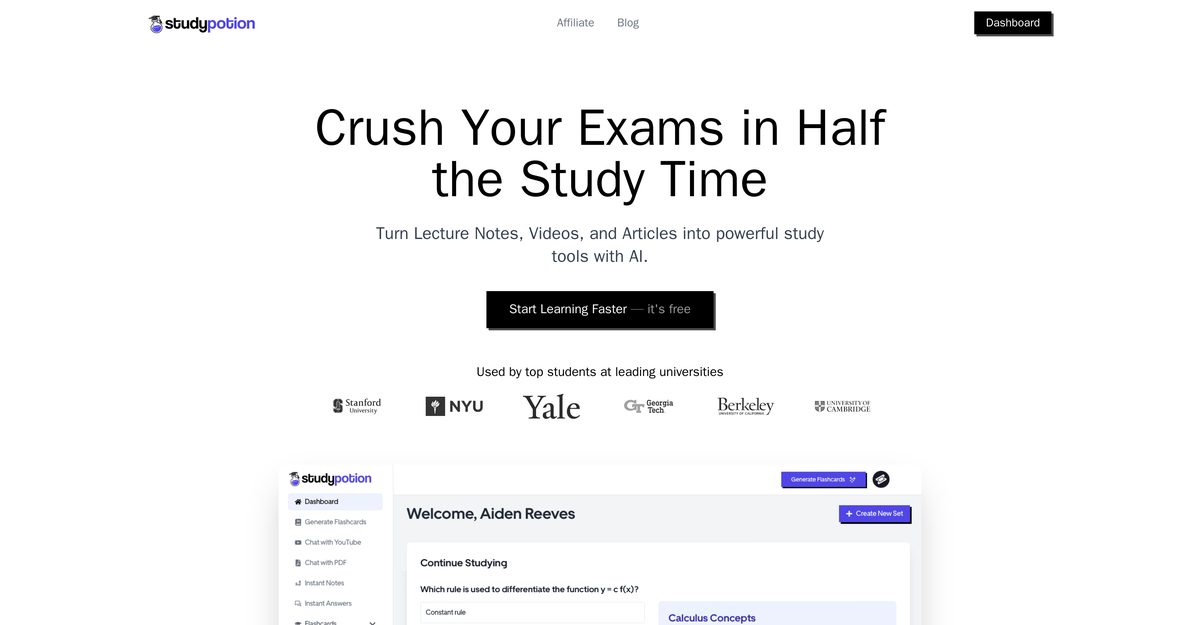 studypotion ai