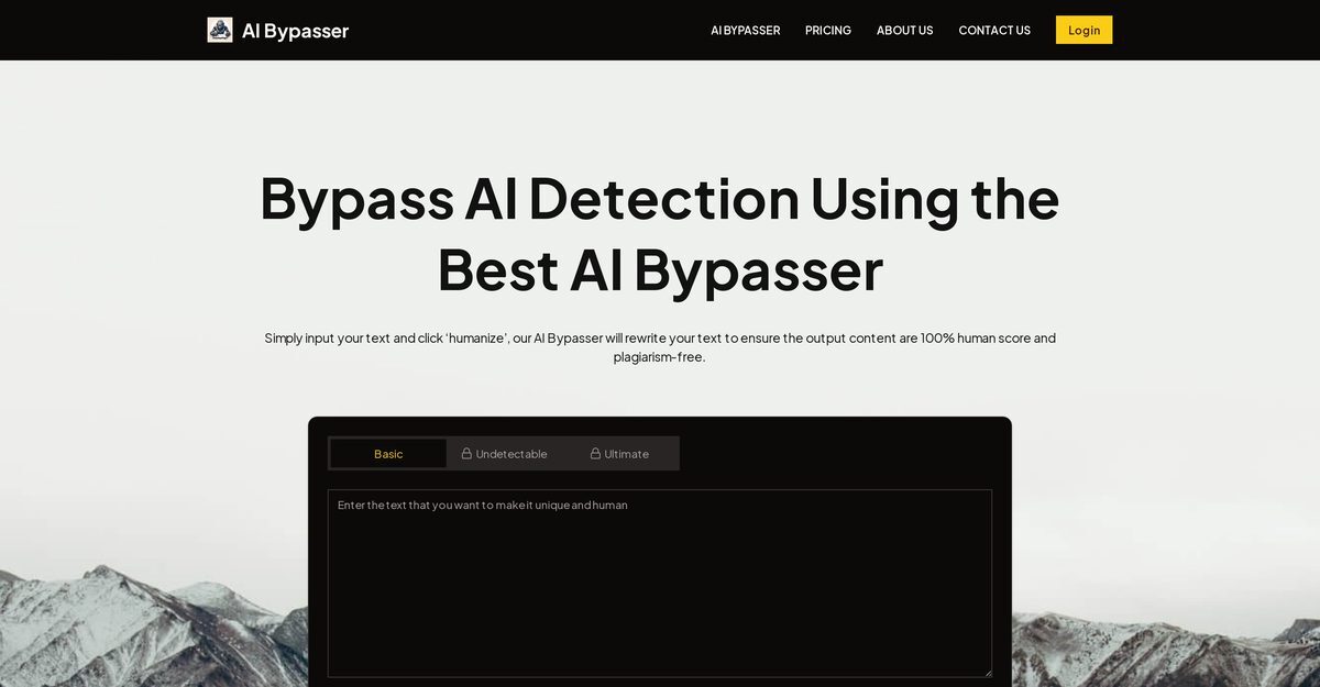 text bypasser