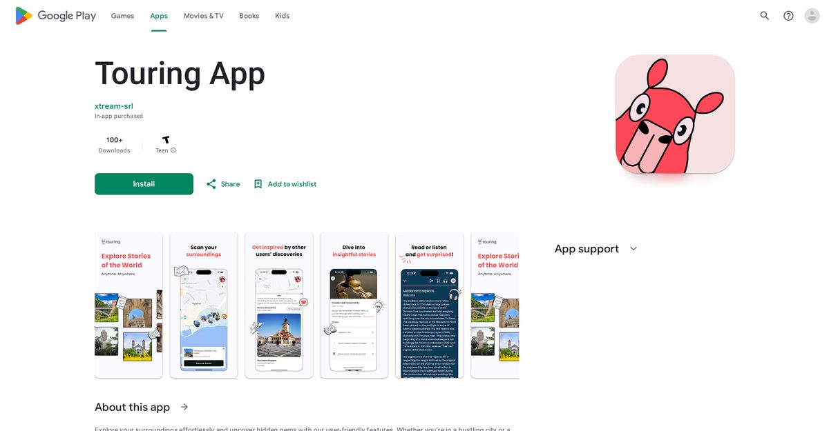 touring app