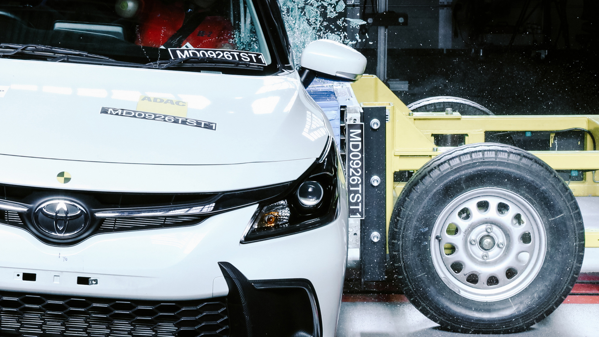 Toyota Starlet, Global NCAP çarpışma testinden sıfır yıldızla ayrıldı