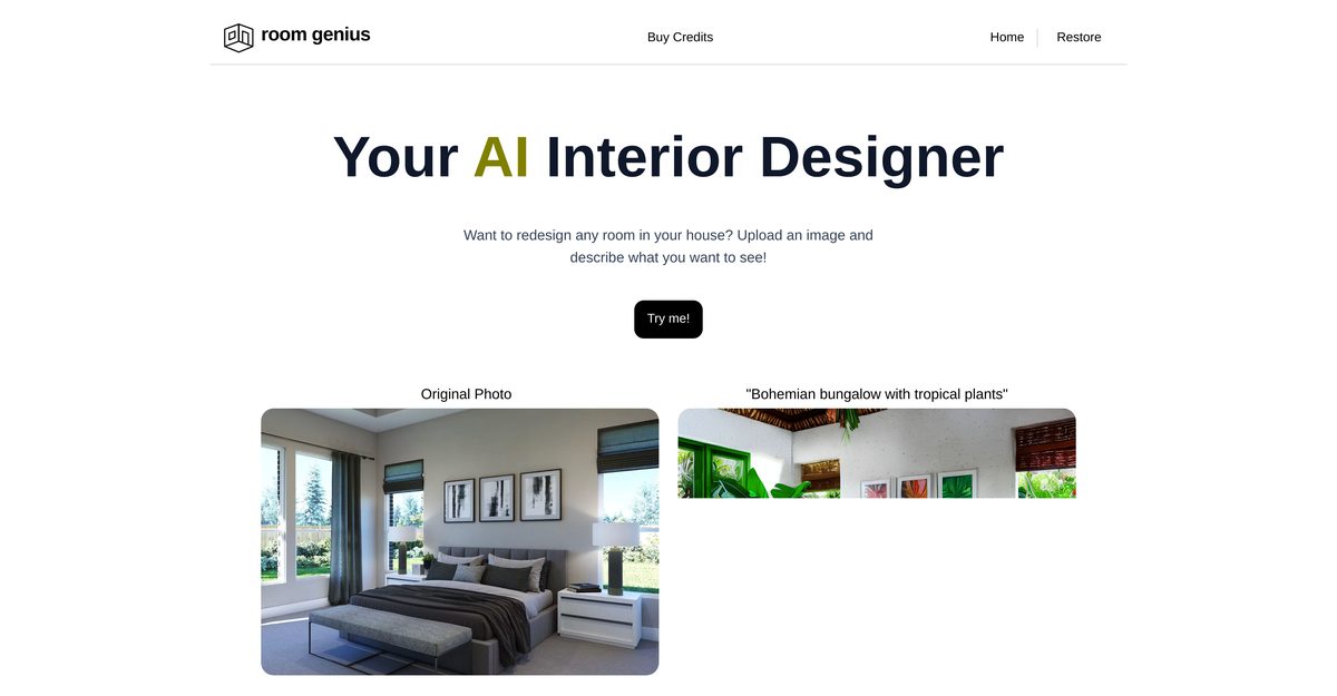 tryroomgenius com