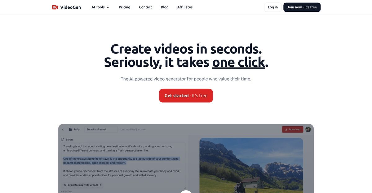 videogen movie