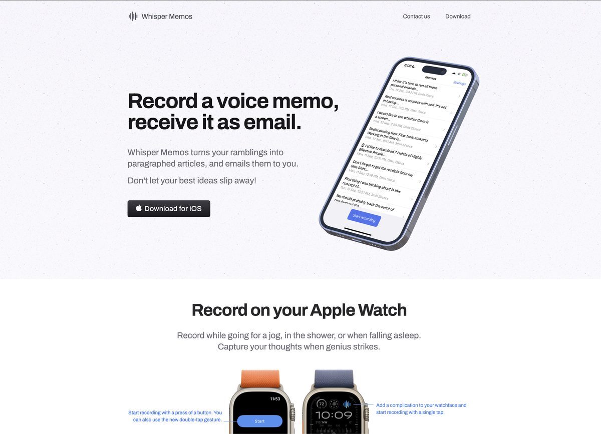 whisper memos