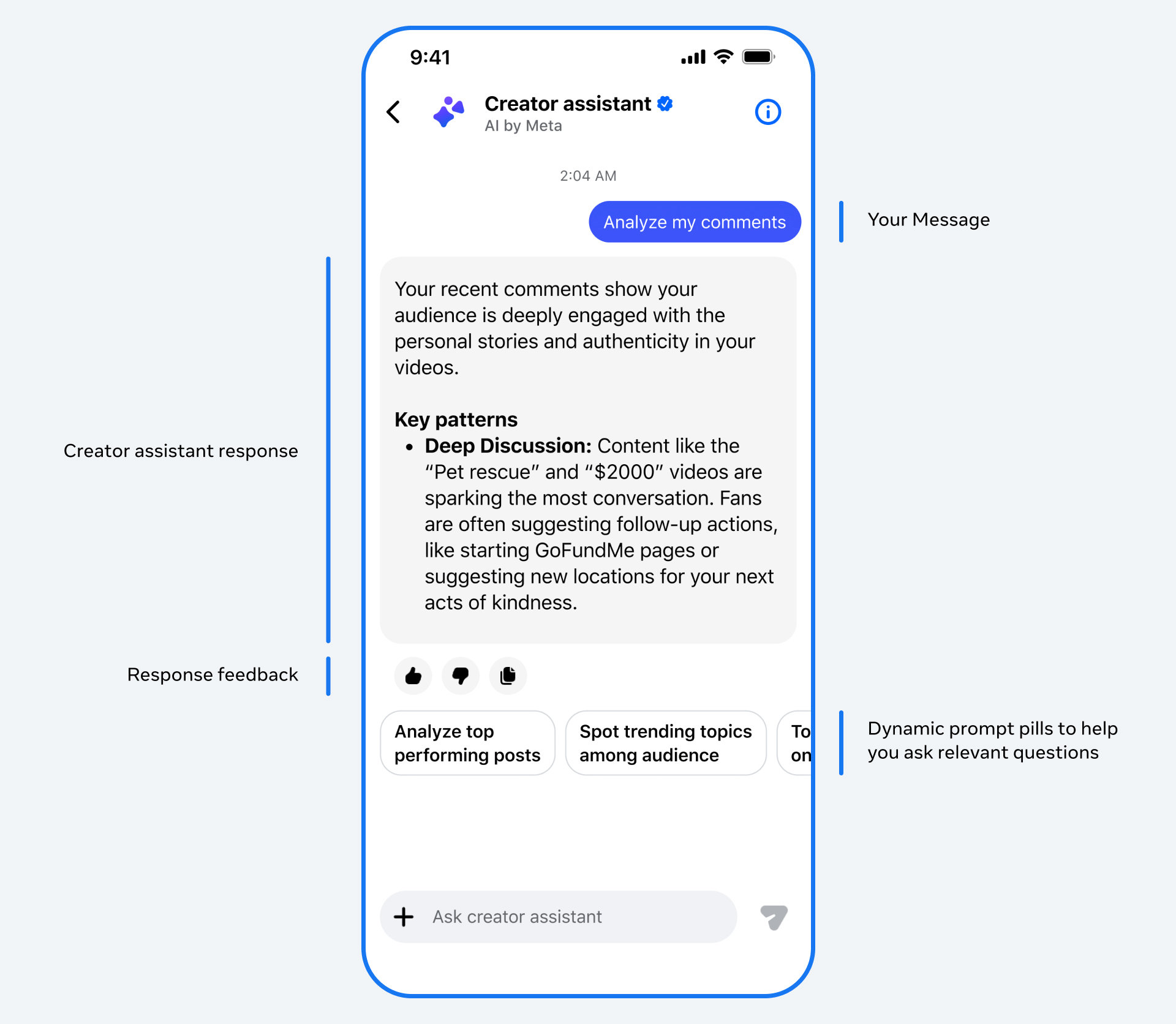 Meta, içerik üreticilerine özel yeni yapay zeka asistanını tanıttı