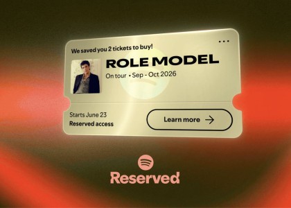 Spotify, uygun Premium kullanıcıları için genel satıştan önce iki konser bileti ayıran Reserved sistemini başlattı.