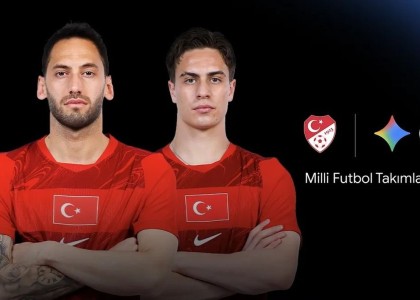Google Gemini, Türkiye A Milli Futbol Takımı'nın resmi sponsoru oldu