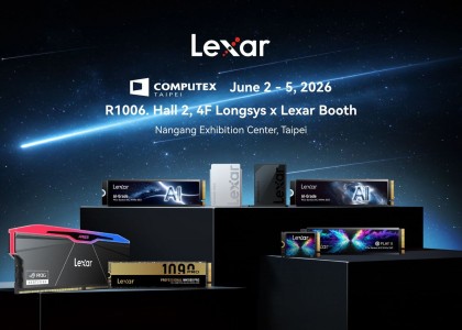 Lexar, Computex 2026 fuarında yapay zeka ve sınır bilişim odaklı depolama çözümlerini tanıttı