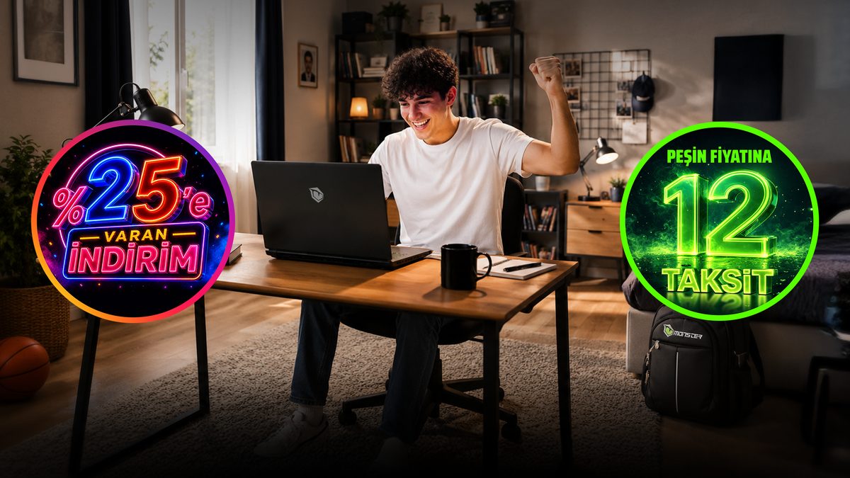 Monster Bilgisayar'dan öğrencilere yaz kampanyası başlatıldı