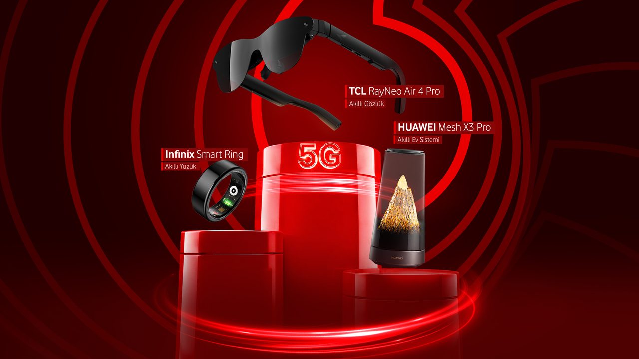 Vodafone, 5G'li teknoloji dünyası ürünlerini tanıttı