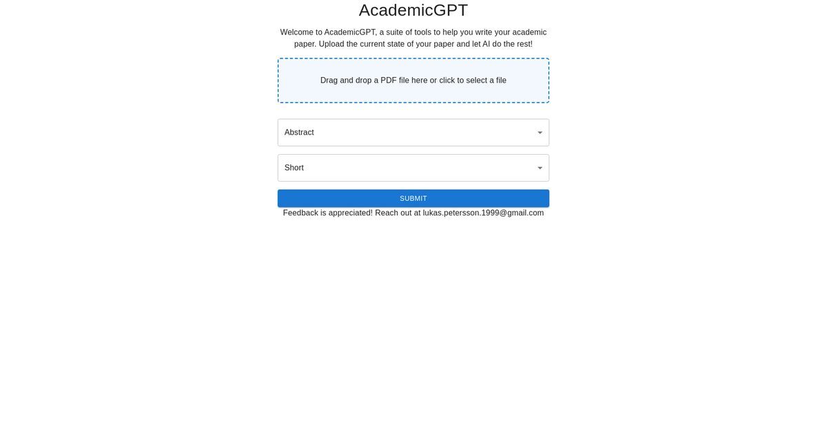 academic gpt