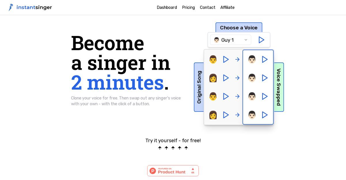 ai voice cloning singing