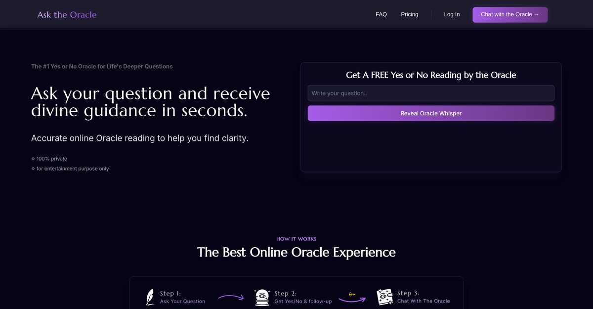 ask the oracle yes no free