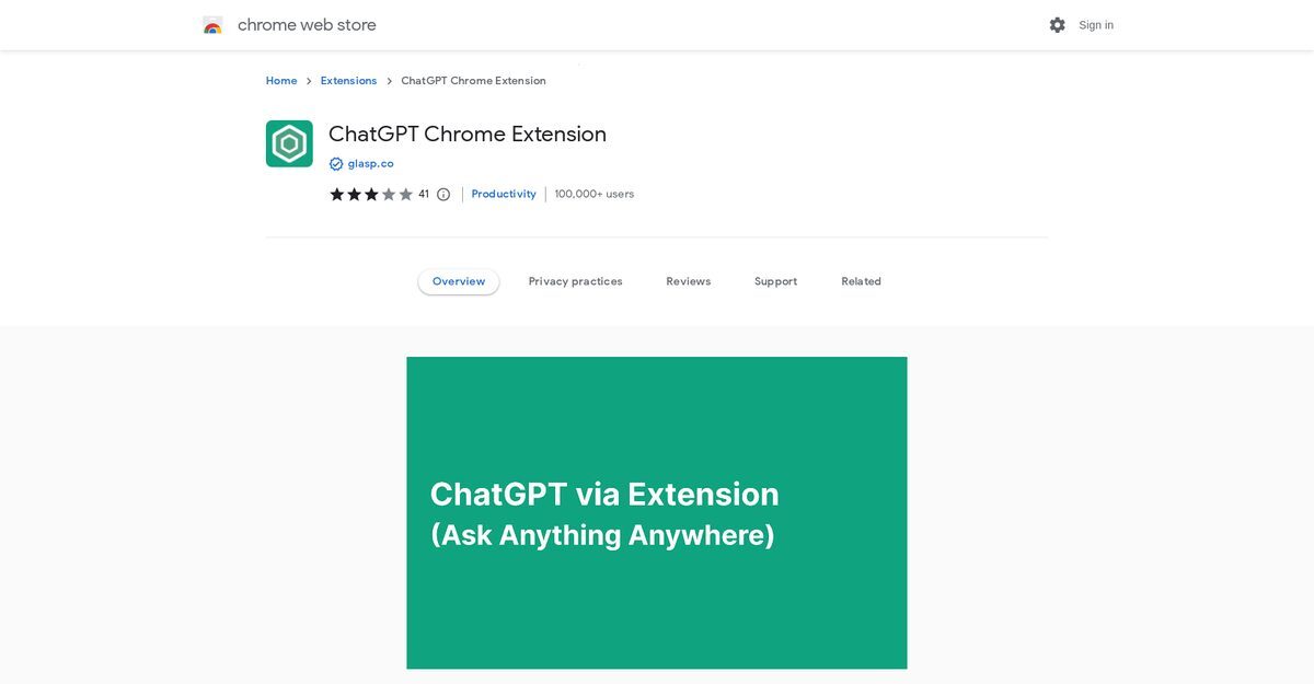 chat ai chrome extension