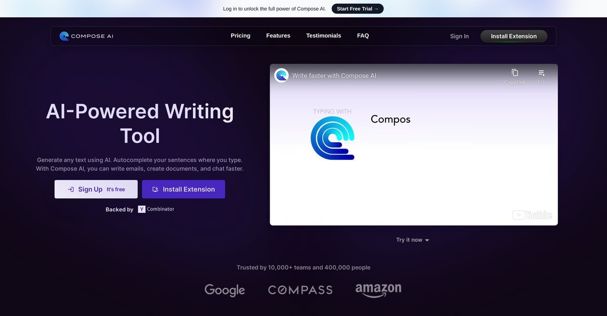 compose ai extension