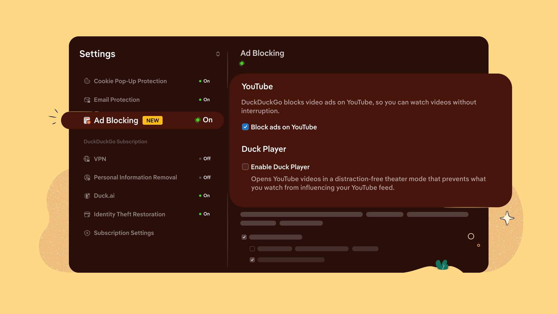 DuckDuckGo Browser YouTube video reklam engelleme özelliğini açtı
