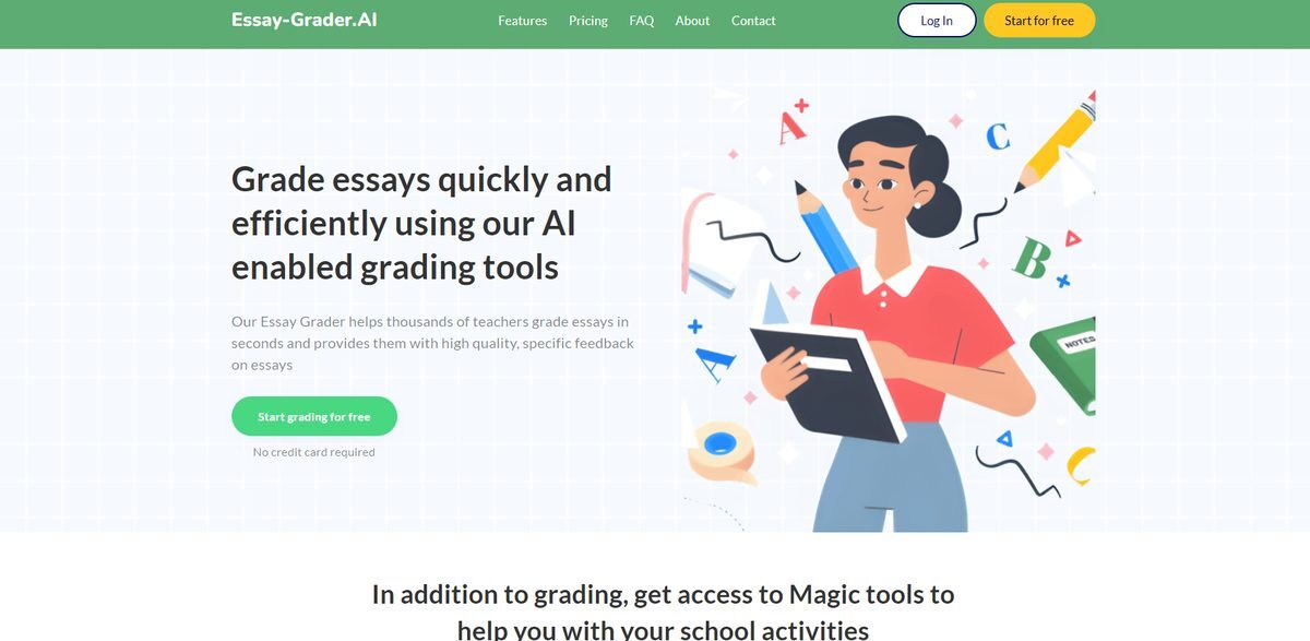 free ai essay grader for teachers