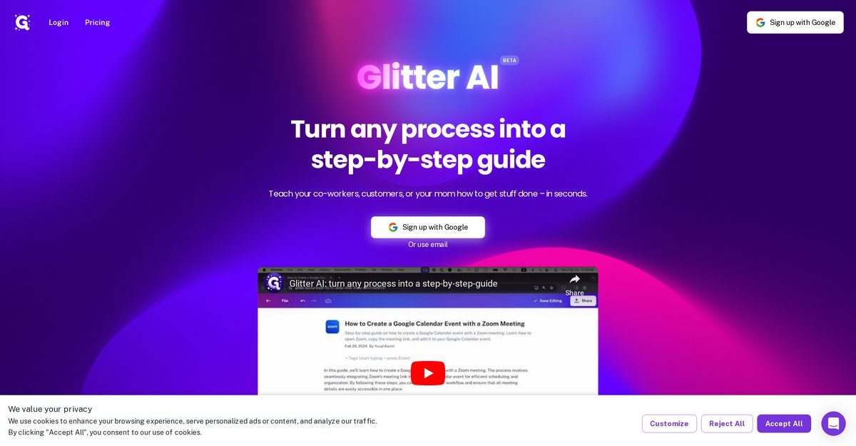 glitter ai