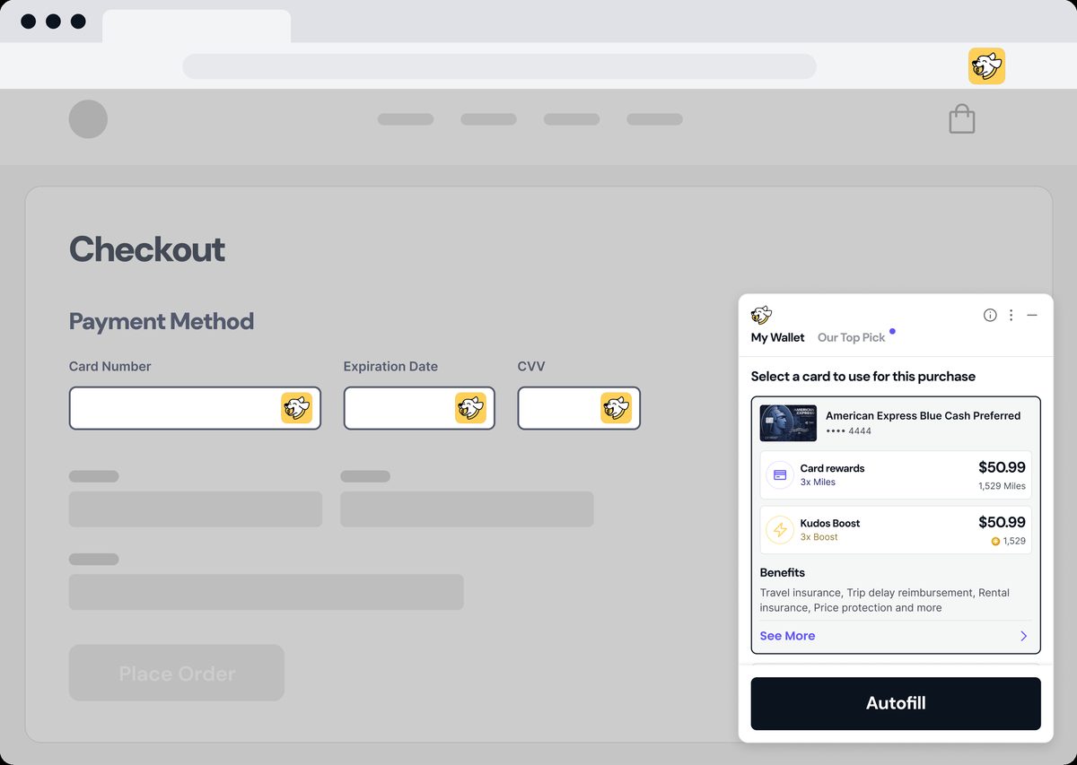 kudos smart wallet
