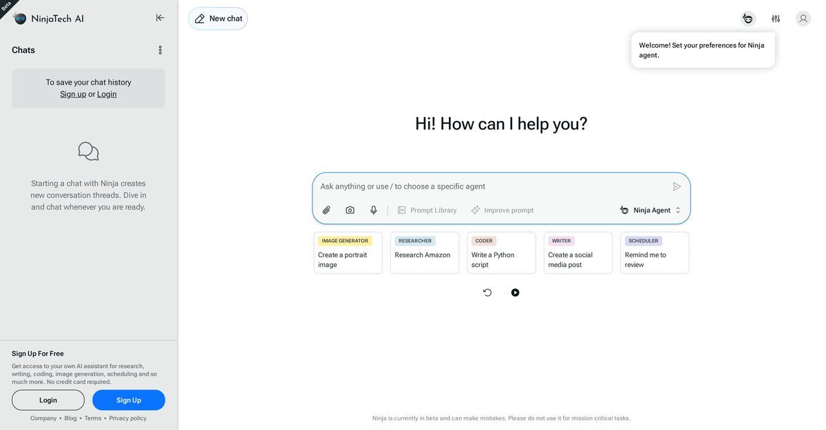 ninja ai tools