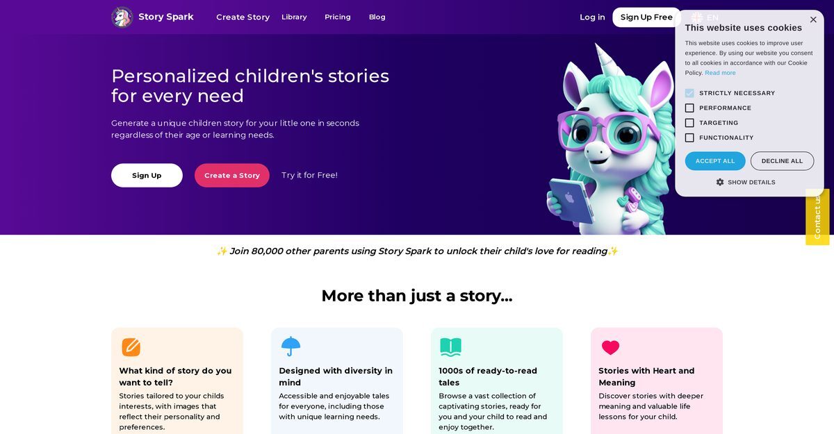 story sparks